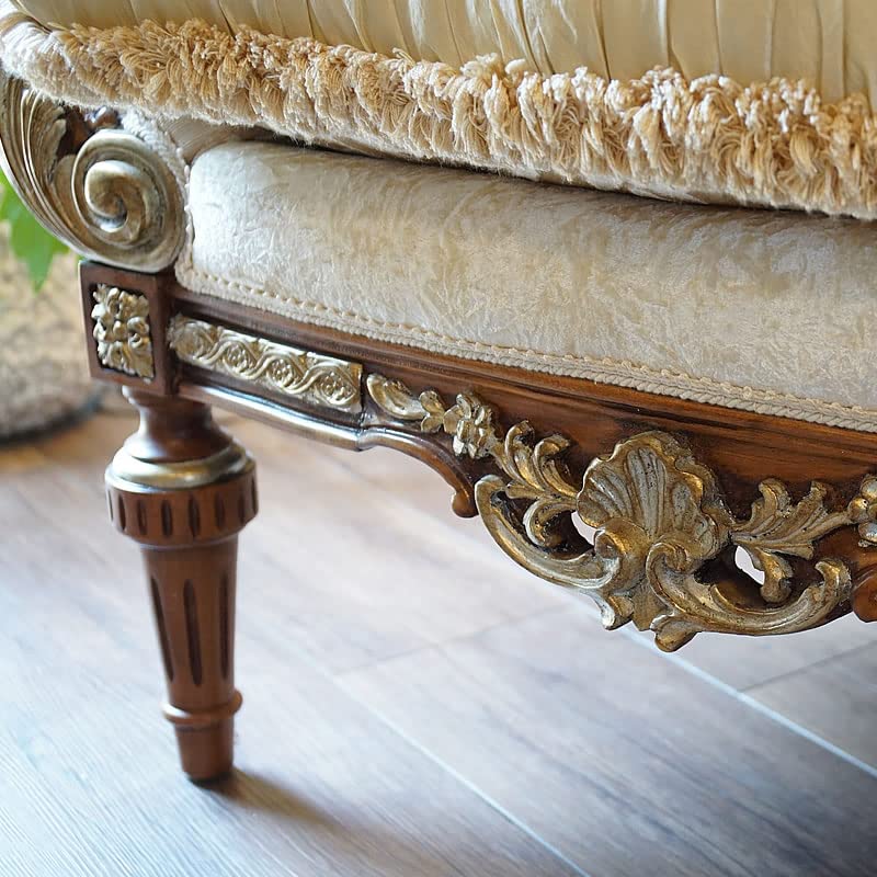 Amazon｜イタリア家具 ソファー 2人掛け 布張り 木製枠